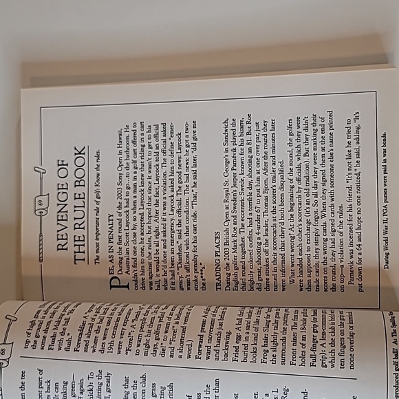 FREE with Purchase UNCLE John's Bathroom Reader Tees Off On Golf Book - Picture 3 of 3